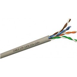 CABLE RESEAU UTP CAT6 LSZH CCA